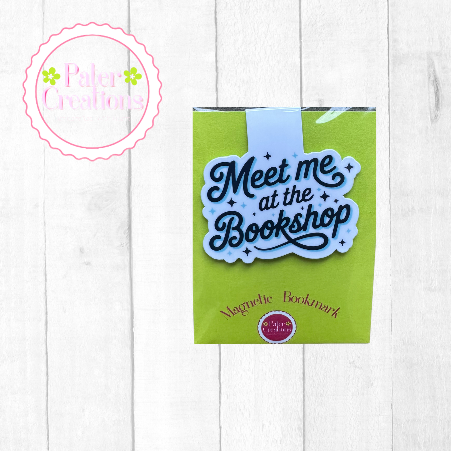 "Meet Me at the Bookshop" Magnetic Bookmark