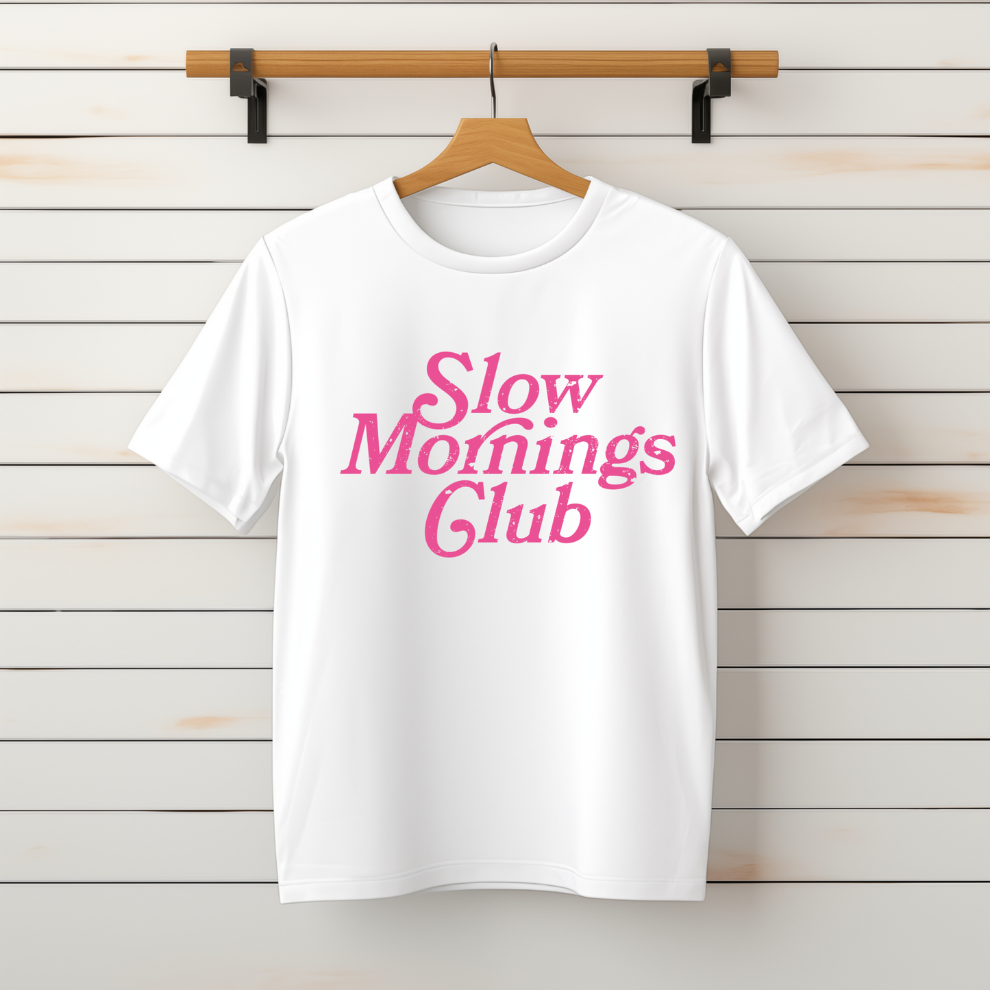 "Slow Mornings" Tee