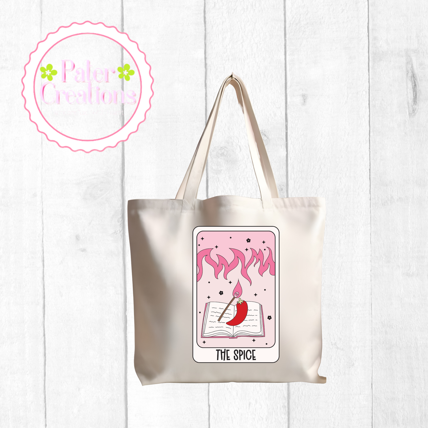 "The Spice Reader" Tote Bag