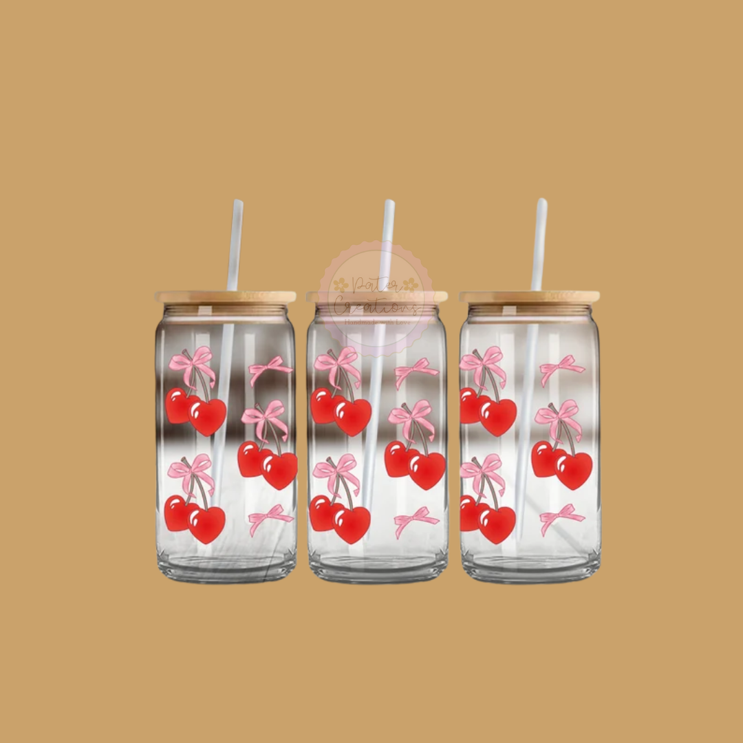 "Cherry Bomb" Glass Tumbler