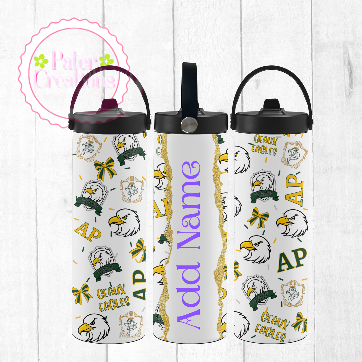 "Airline Park Eagles" Metal Tumblers