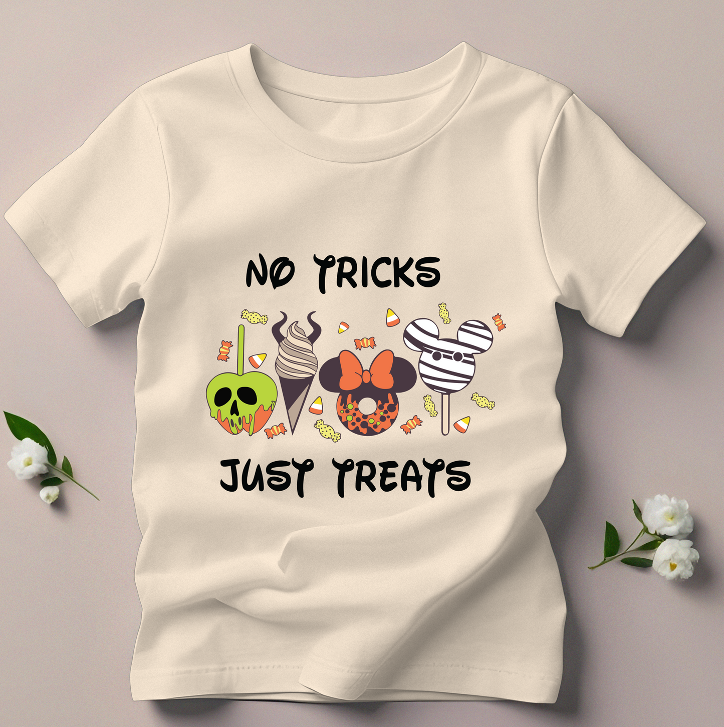 "No Tricks Just Treats" Tee