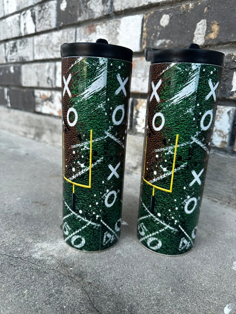 Friday Night Lights Football Tumbler