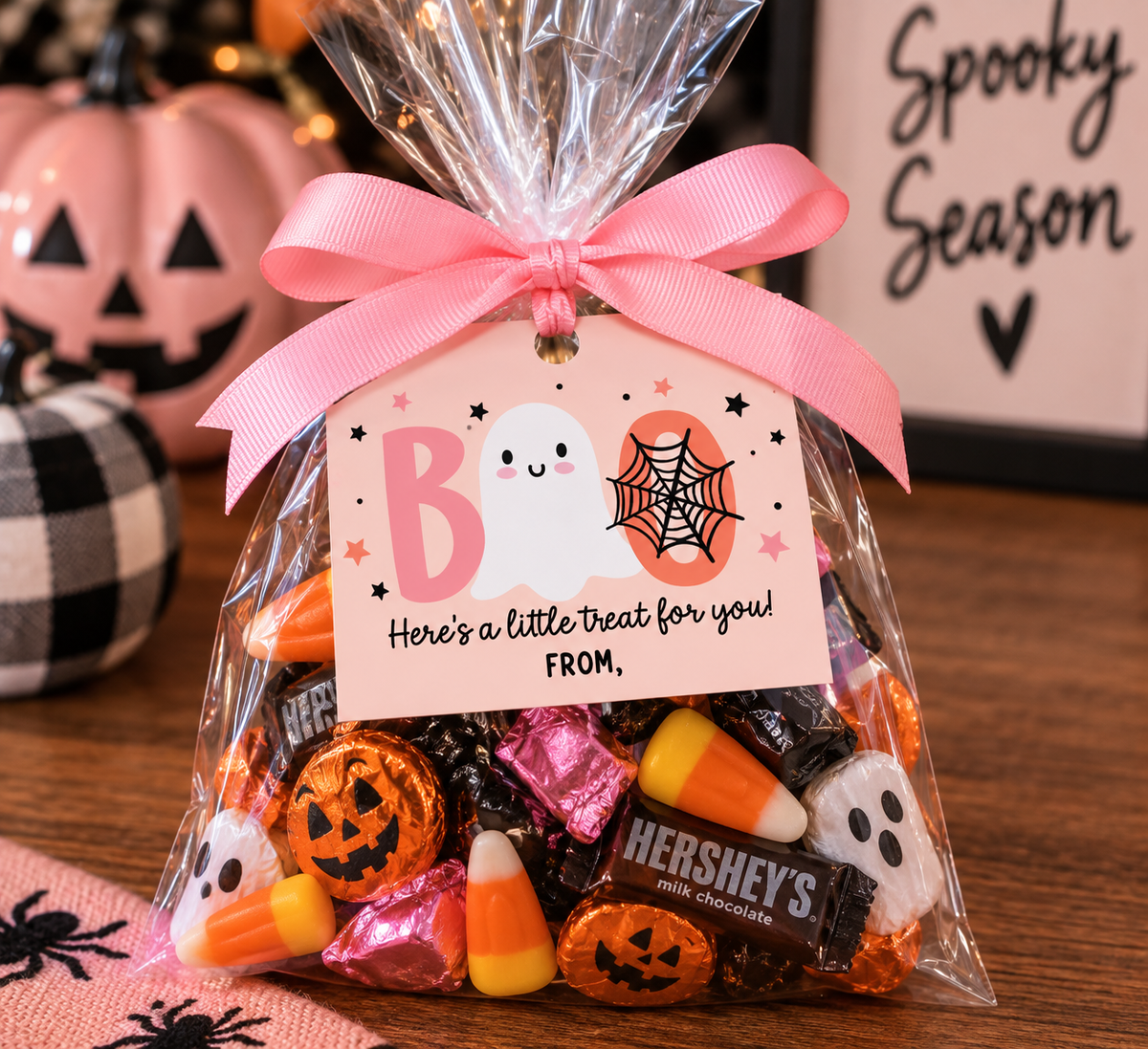Boo Halloween Tags