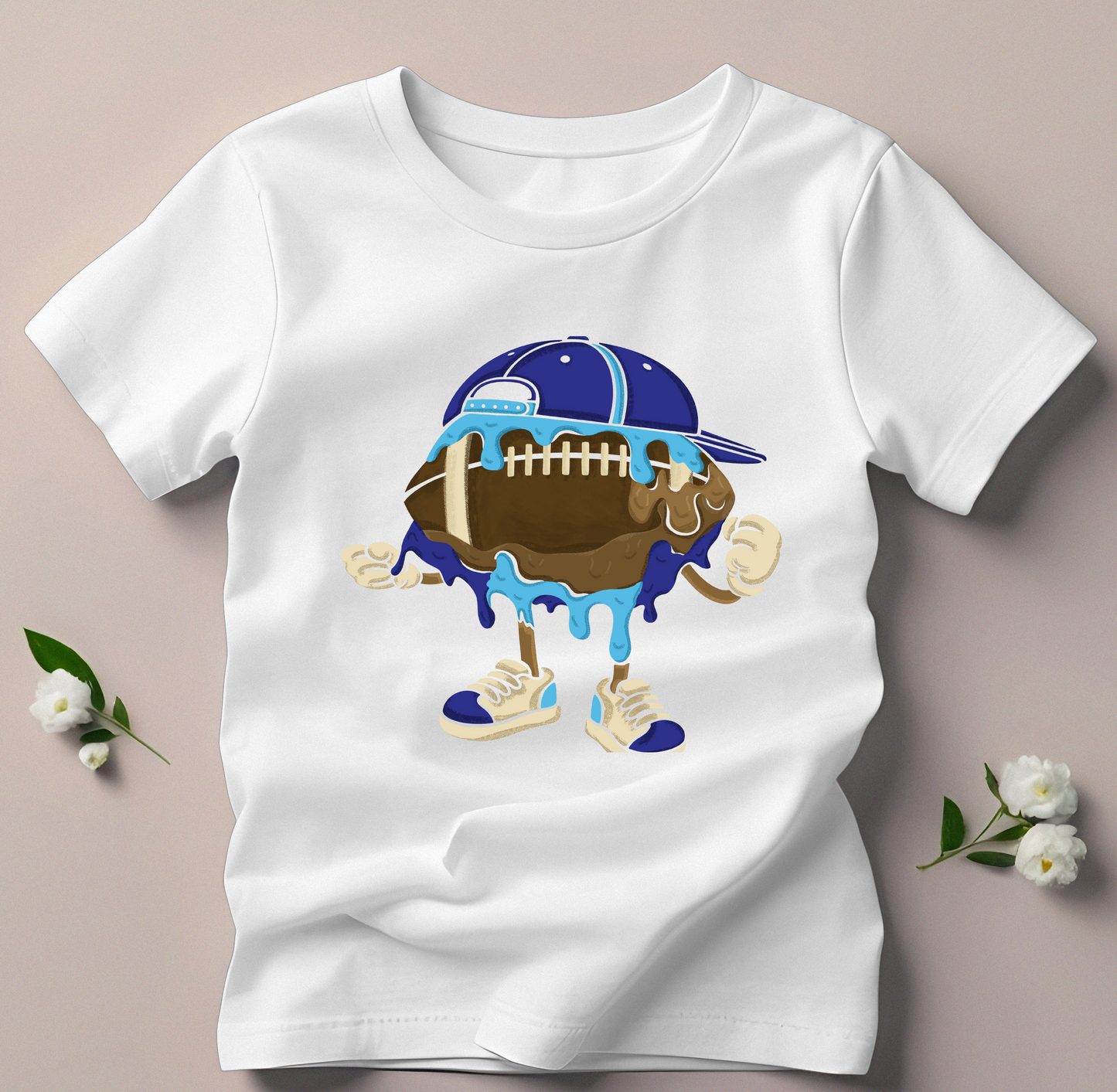 "End Zone Drip" Tee