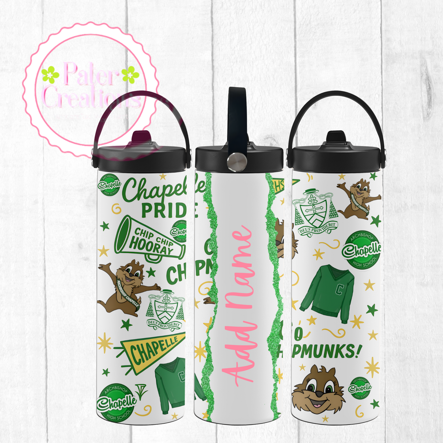 "Chapelle Chipmunk" Metal Tumblers