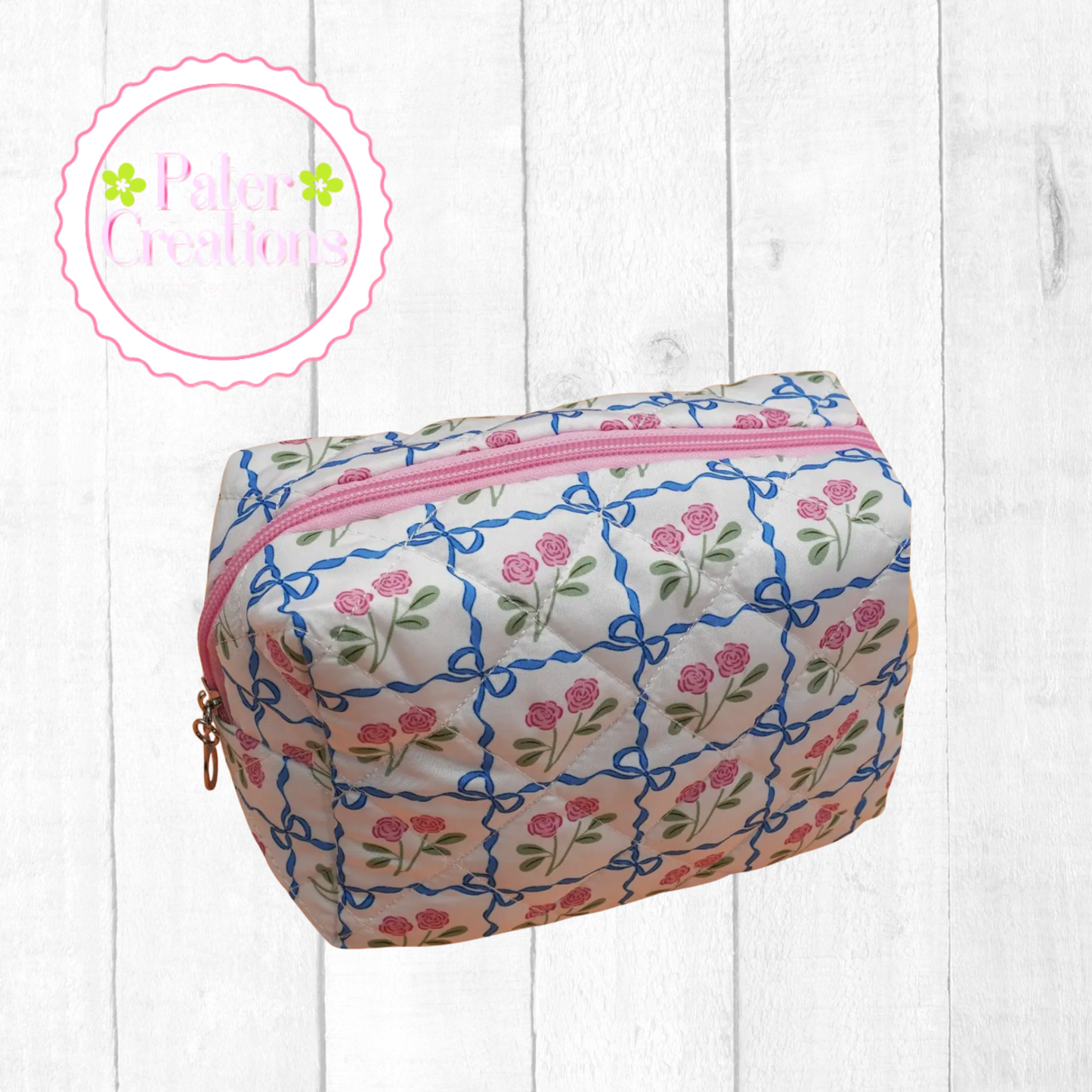 Blooming Bow Makeup Bag