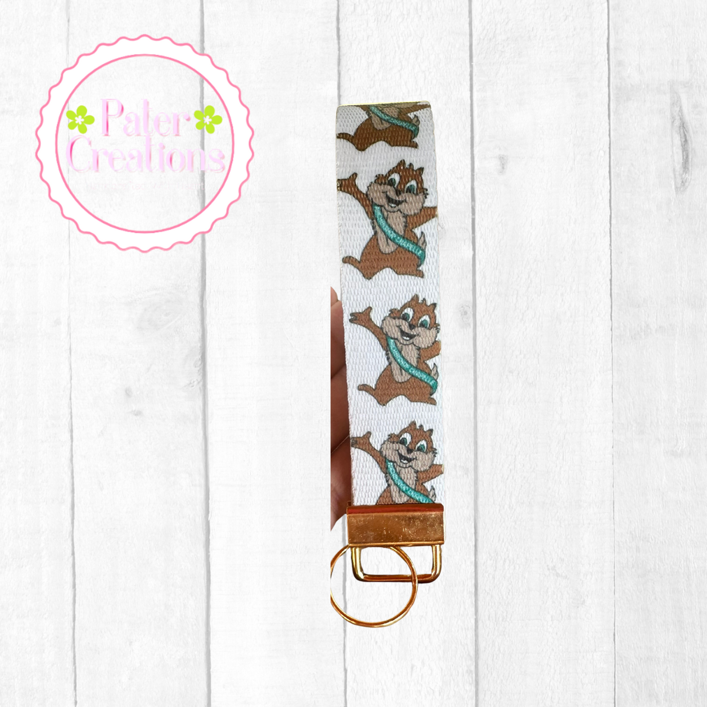 "School Spirit" Keychain Wristlet
