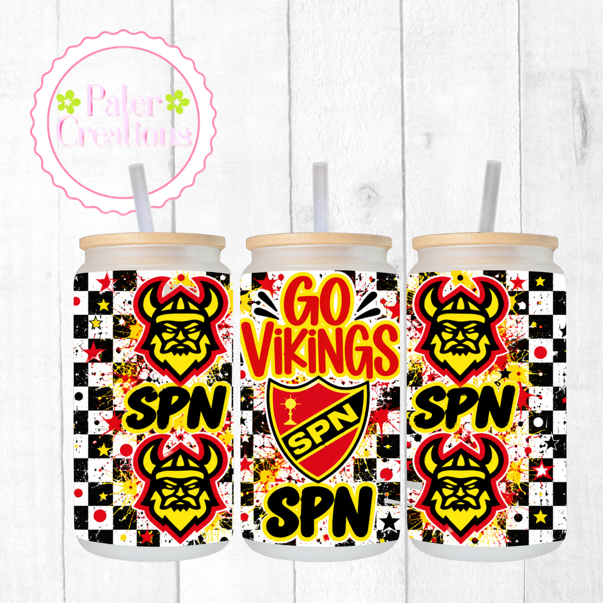 "SPN Glass Cup"