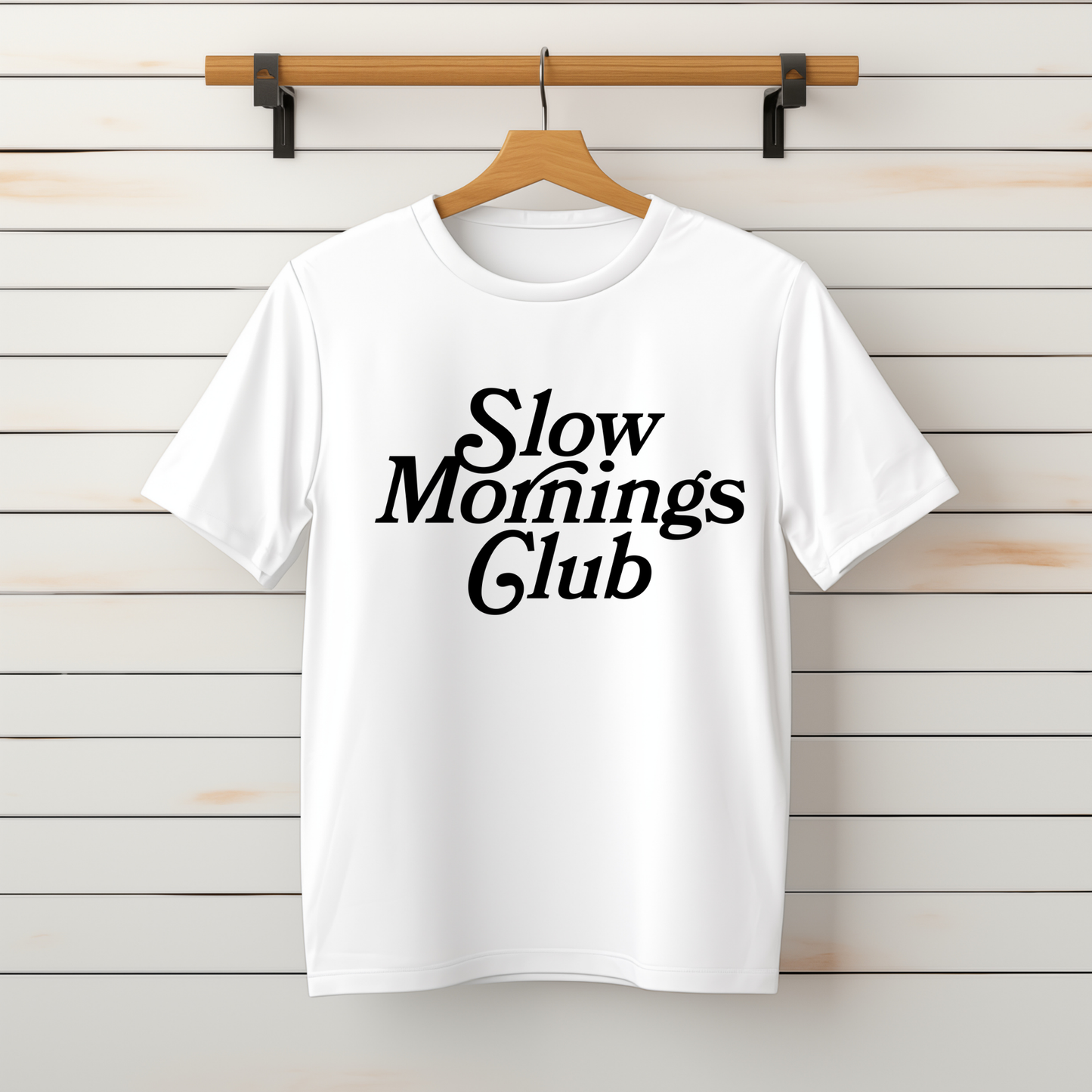 "Slow Mornings" Tee