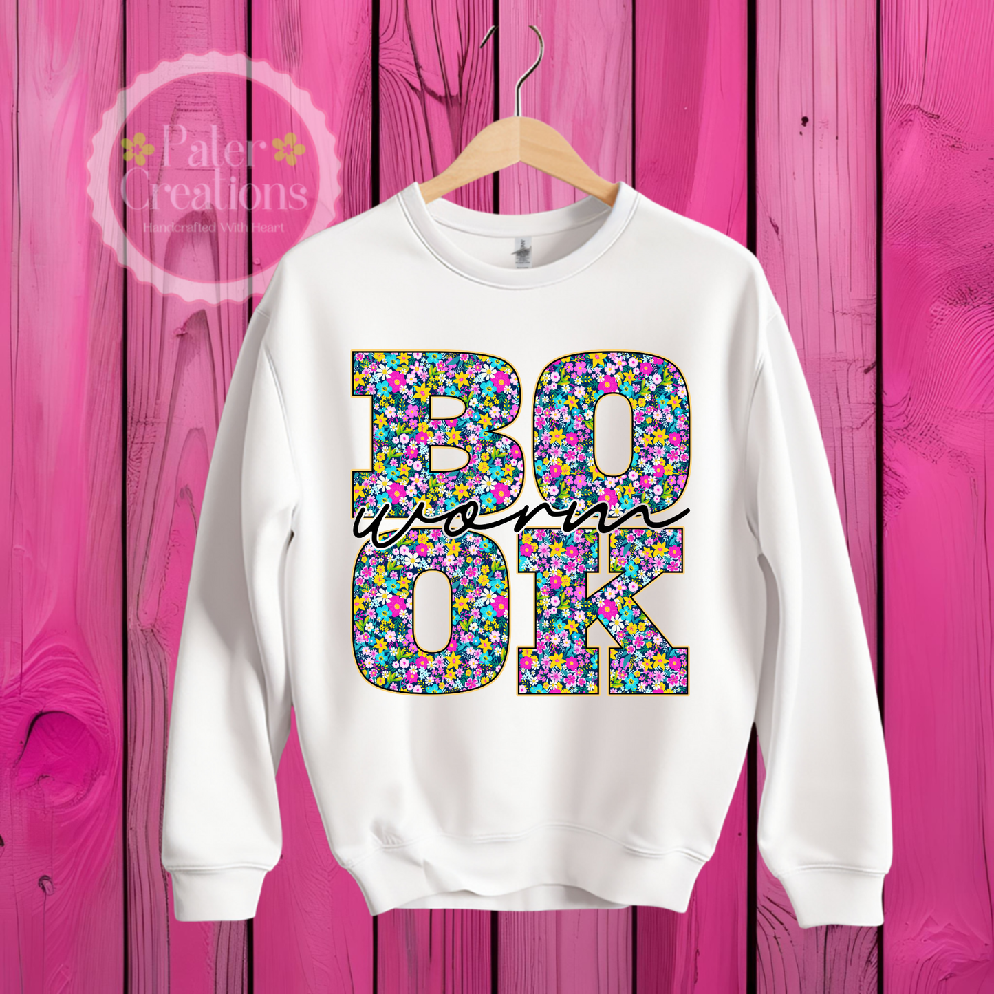 “Book Worm” Tee-Sweater