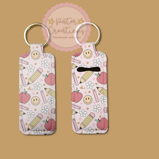 "Smiley Apple Essentials" Hand Sanitizer Holder