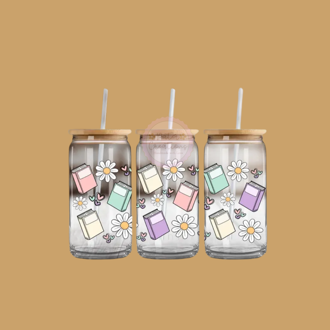 "Pastel Essentials" Glass Tumbler