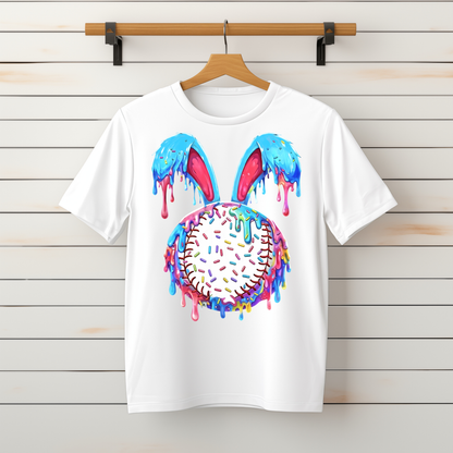 "Drip Bunny Baseball" Tee