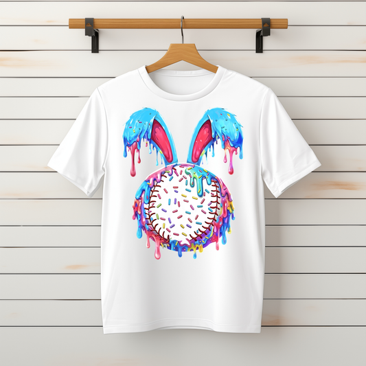 "Drip Bunny Baseball" Tee