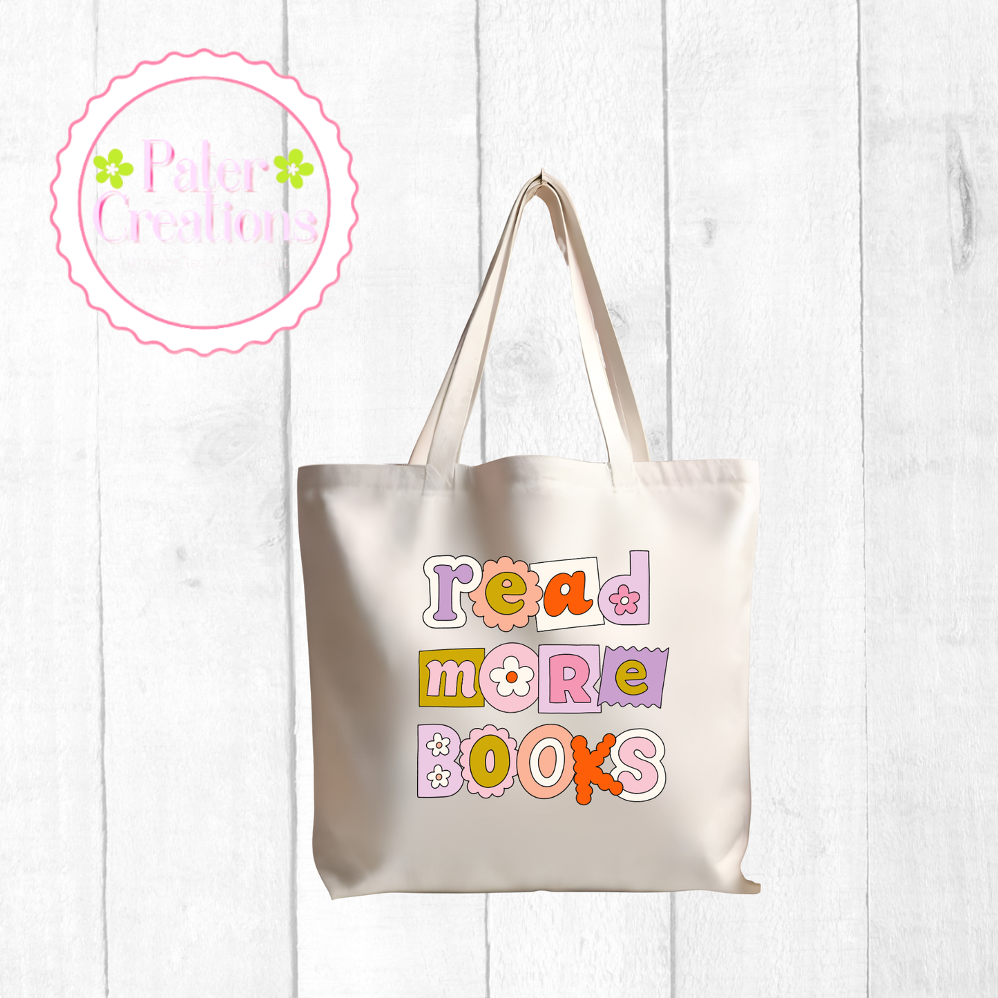 "Read More Books" Tote Bag