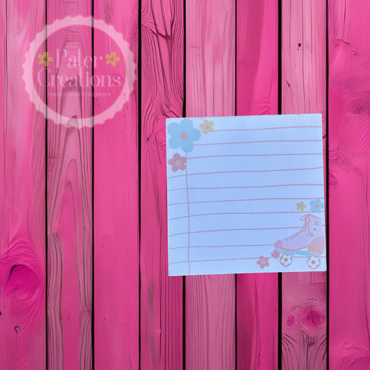 "Retro Skate" Notepad