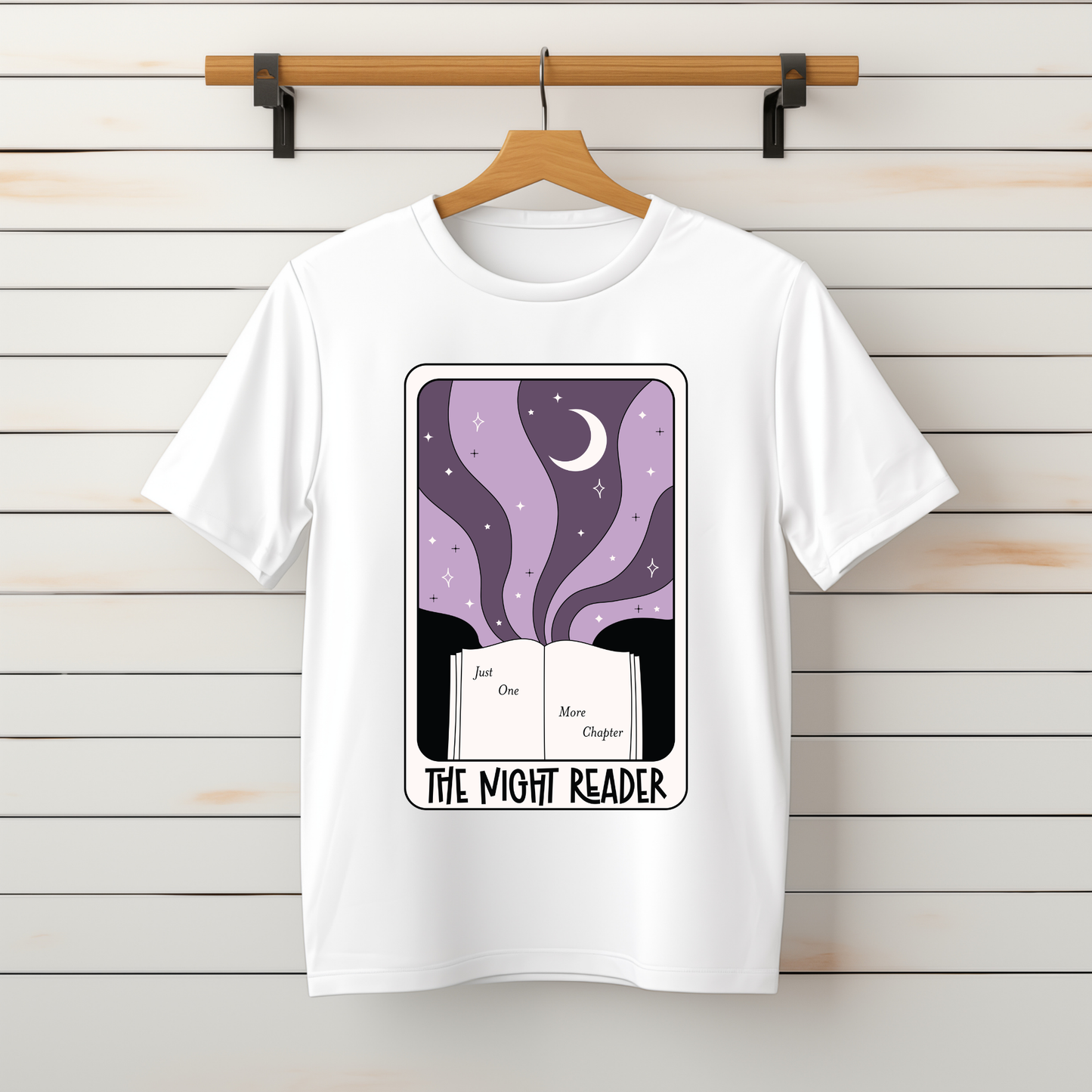 “The Night Reader” Tee-Sweater