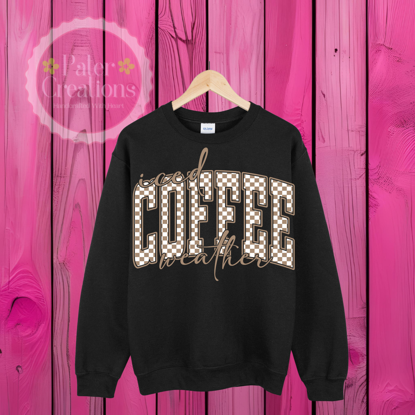 "Coffee Weather" Tee-Sweater