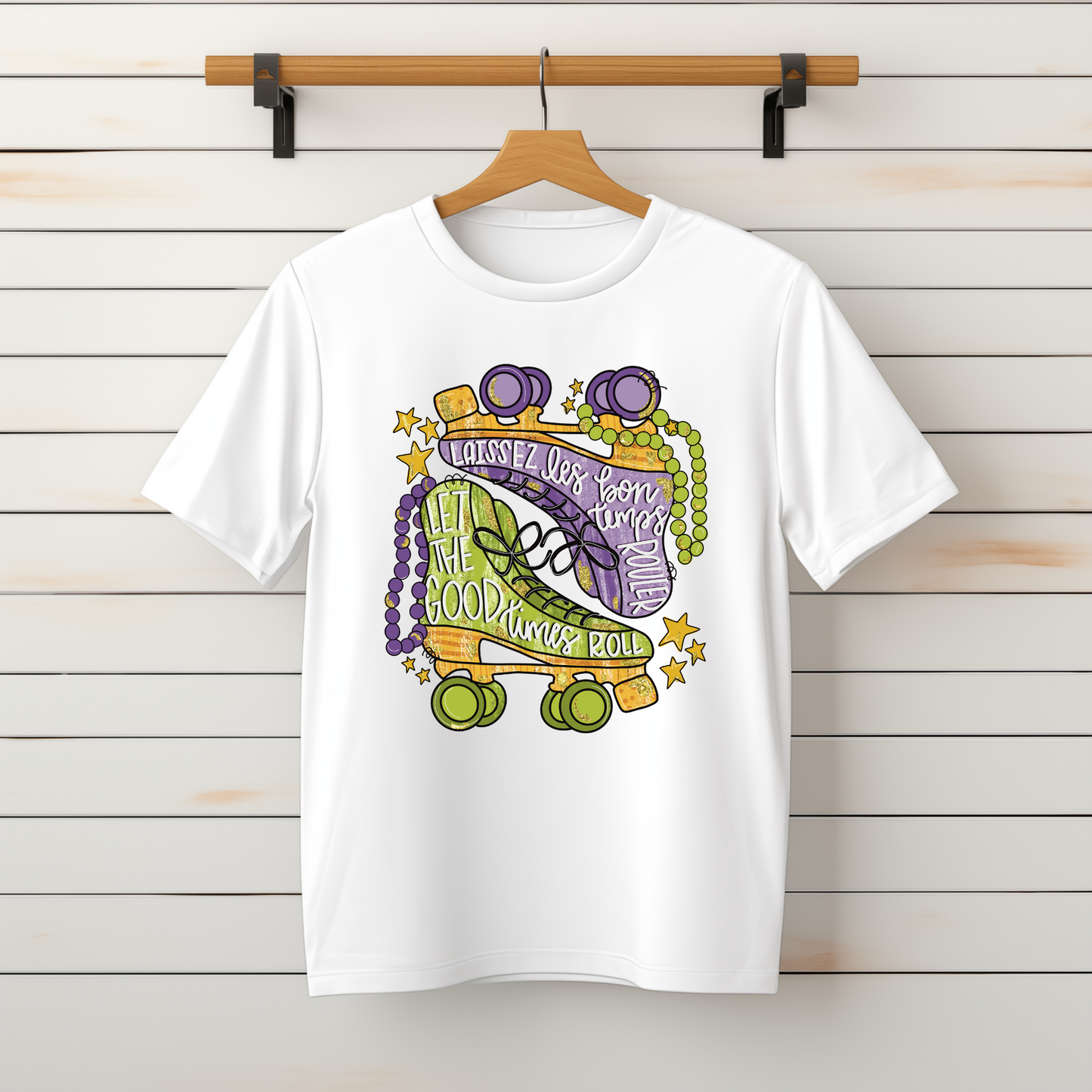 “Laissez Les Bons Temps Rouler.” Tee