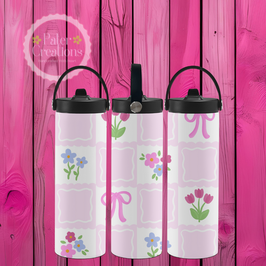 "Coquette Spring" Metal Tumbler