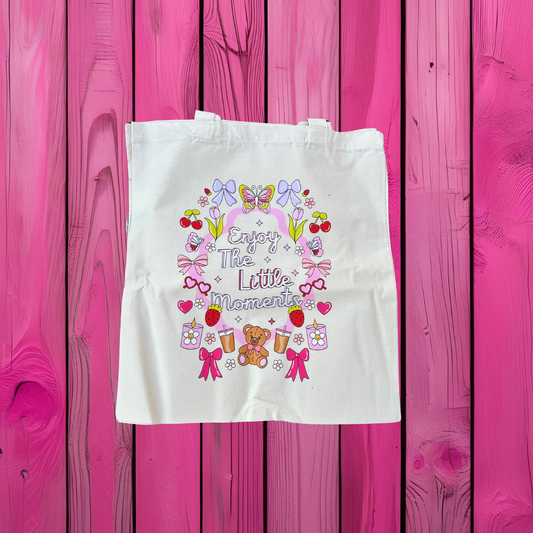 "Latte Love Notes" Tote Bag