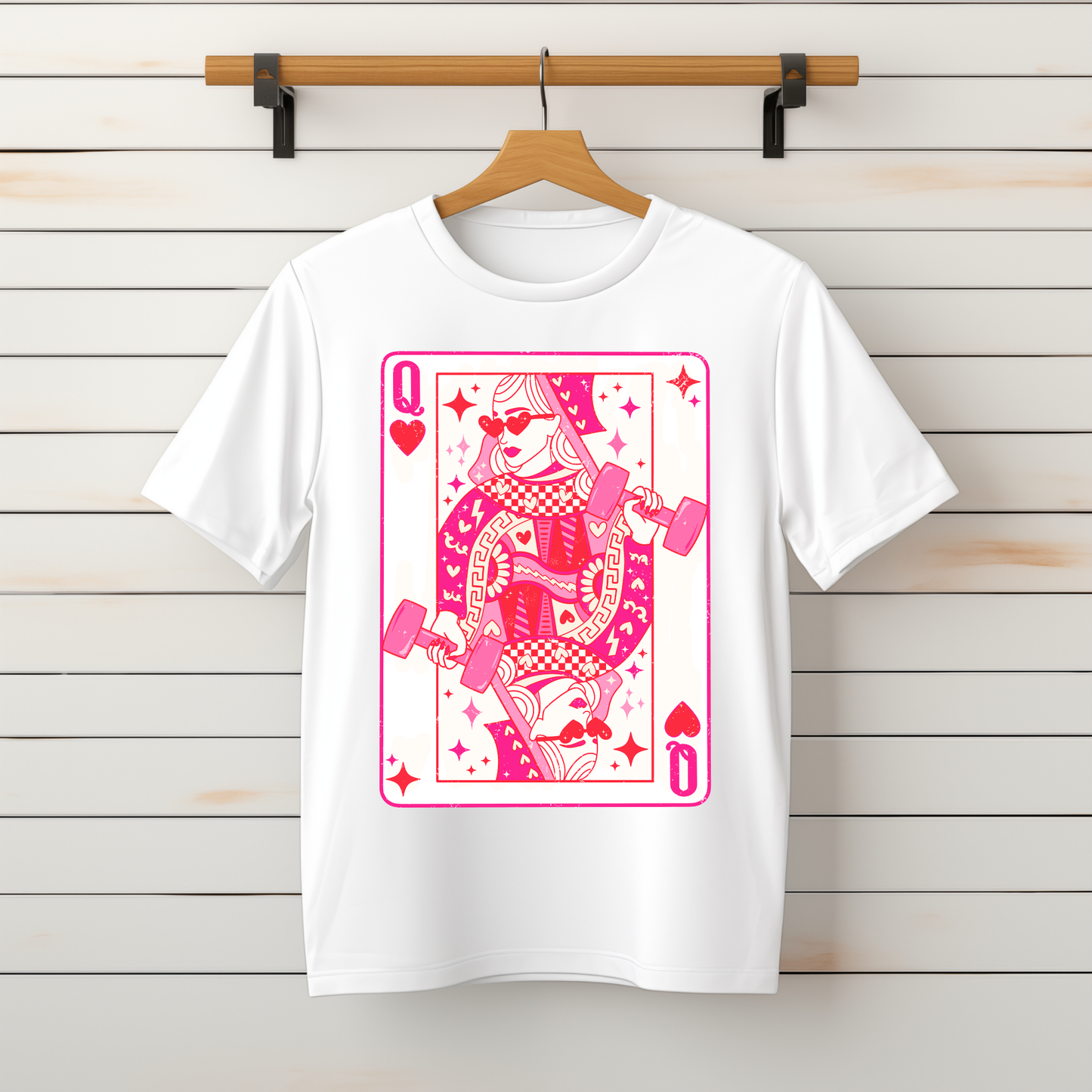 "Queen of Gains" Tee-Sweater