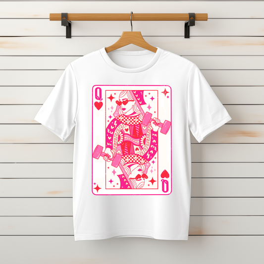 "Queen of Gains" Tee-Sweater