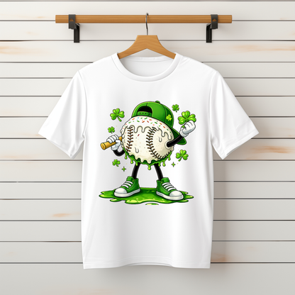 "Lucky Drip Baseball Dude" Tee
