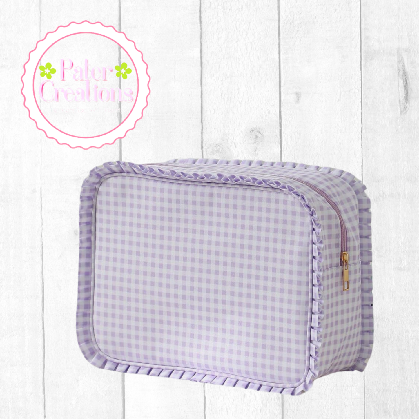 The Ruffle & Check Travel