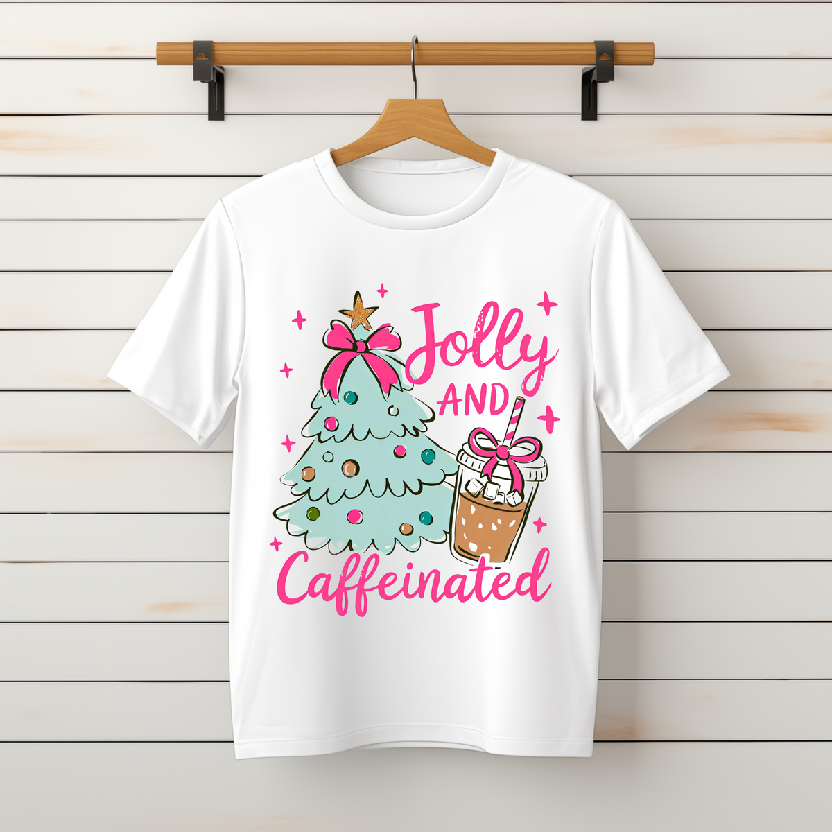 "Jolly and Caffeinated" Tee