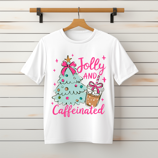 "Jolly and Caffeinated" Tee