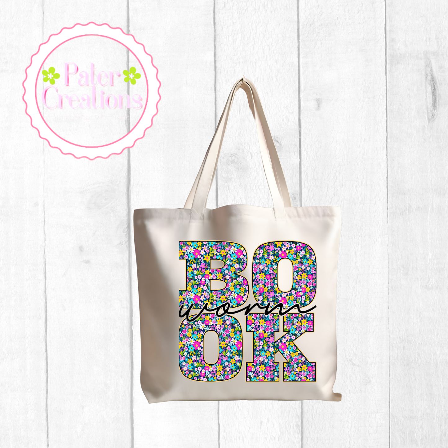 "Bookworm" Tote Bag