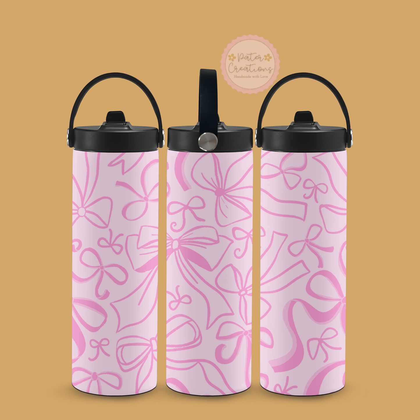 "Pretty in Pink" Metal Tumbler