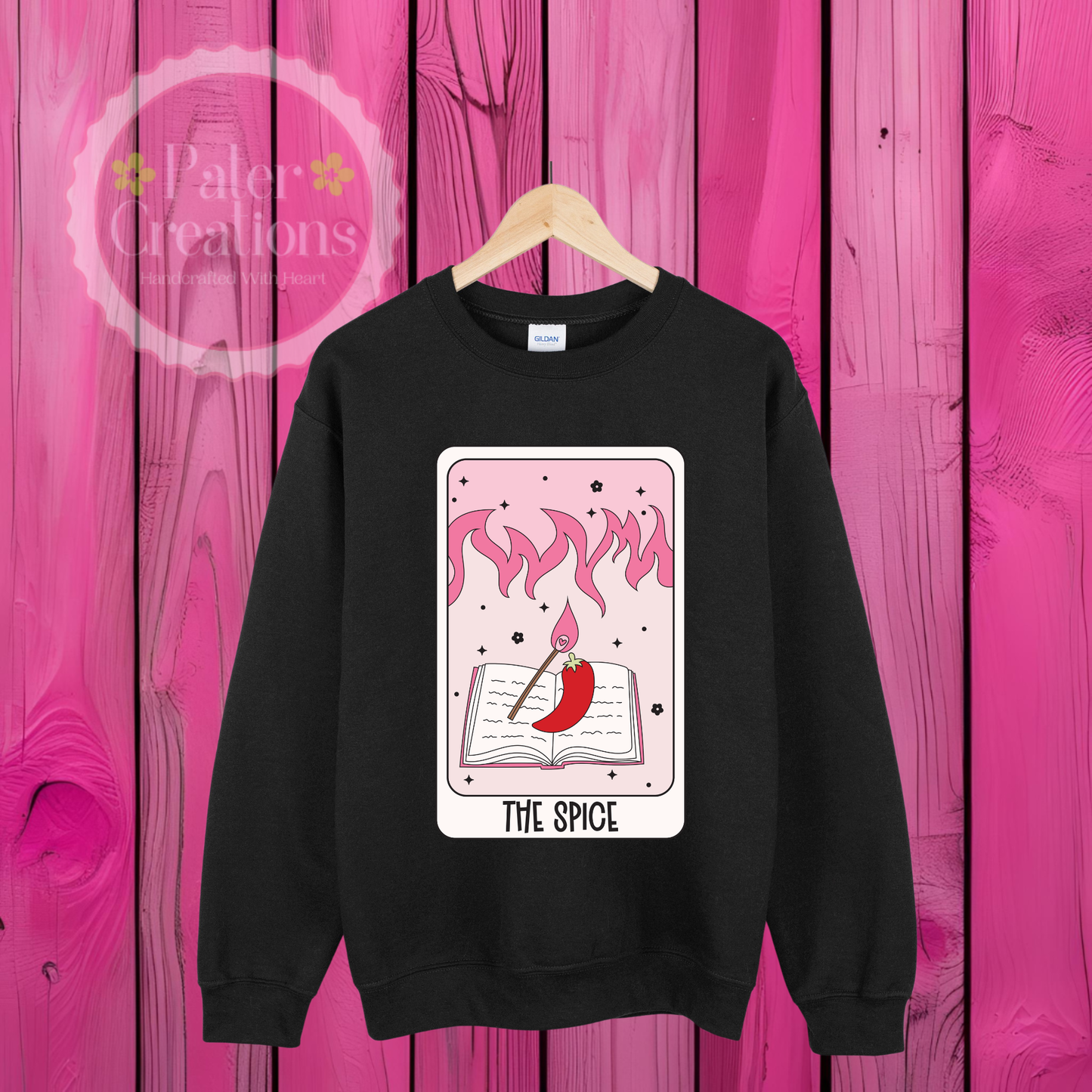 “The Spice Reader” Tee-Sweater