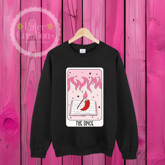 “The Spice Reader” Tee-Sweater