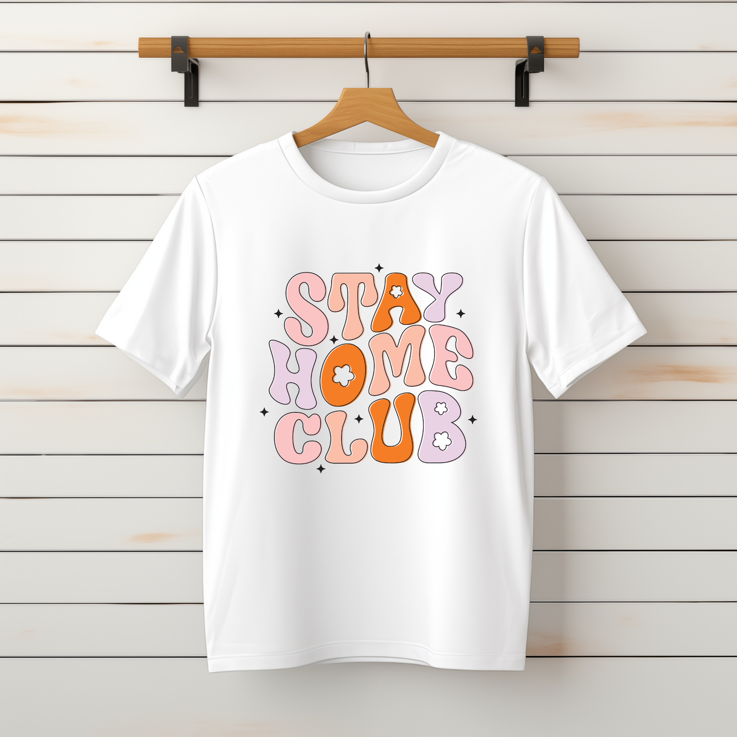 "Stay Home Club" Tee