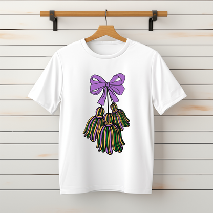 "Carnival Tassel Bow" Tee