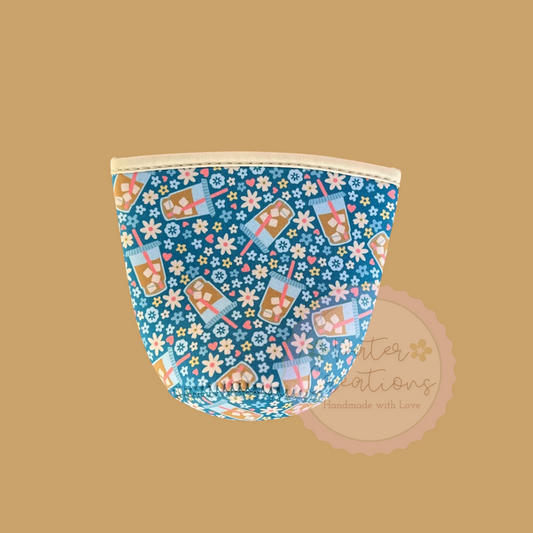 “Bloom & Sip” Coffee Koozie