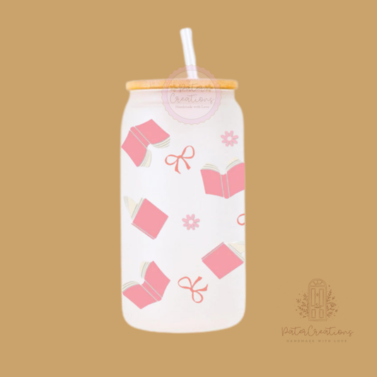 "Read Me Romance" Glass Tumbler