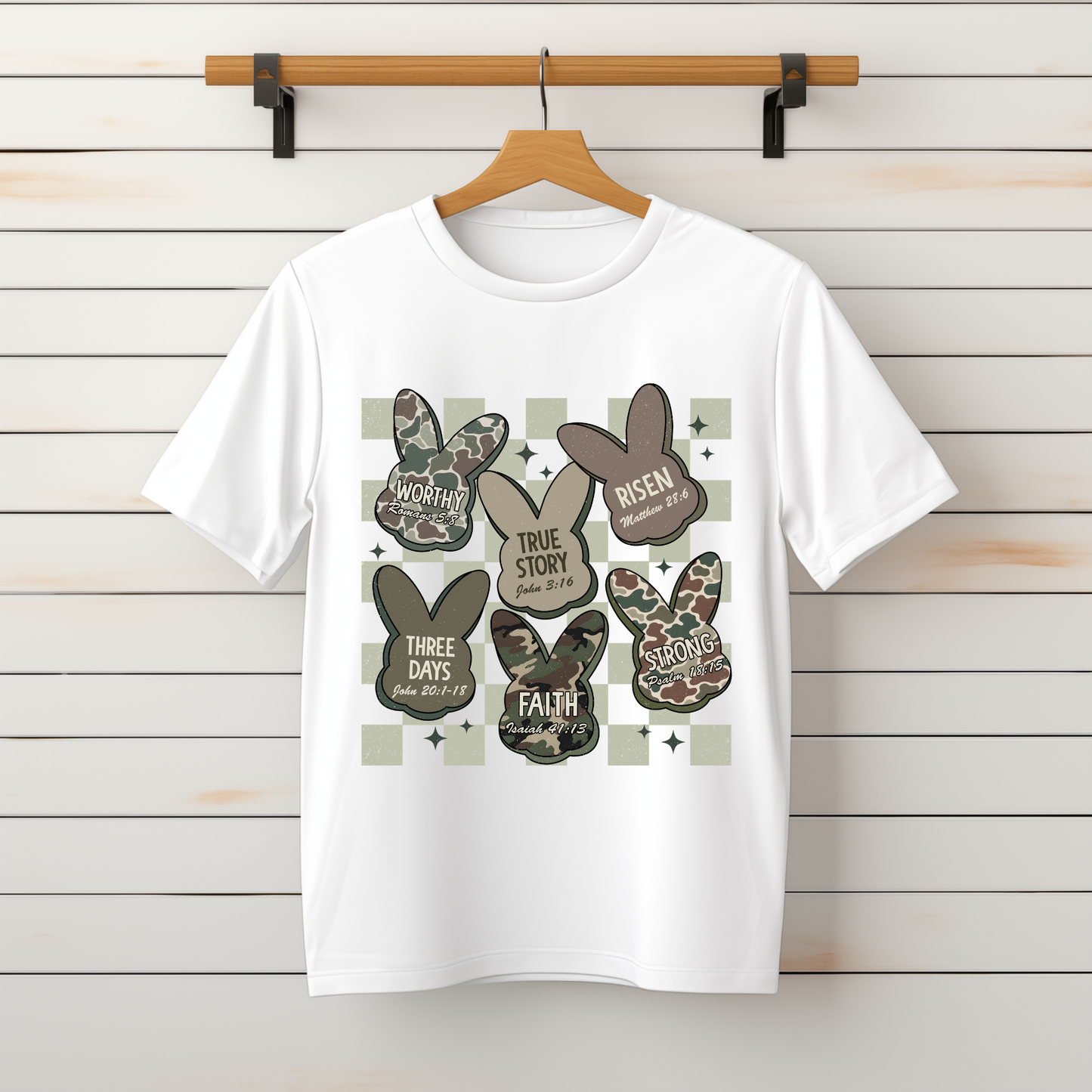 "Faith Over Fear Bunny" Tee