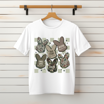 "Faith Over Fear Bunny" Tee