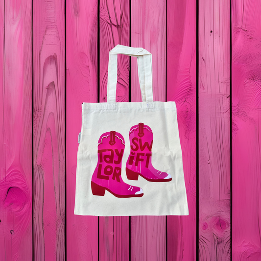 "Swift Lover Boots" Tote Bag