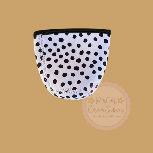 “Spotted Sips” Coffee Koozie