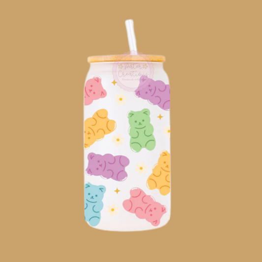 "Gummy Love" Glass Tumbler