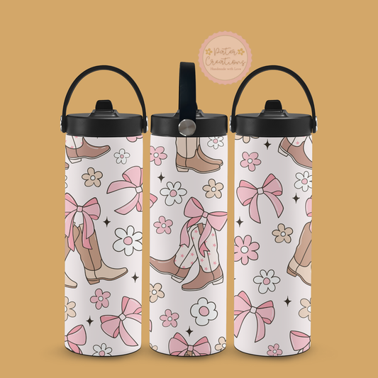 "Boot Scootin' Babe" Metal Tumbler
