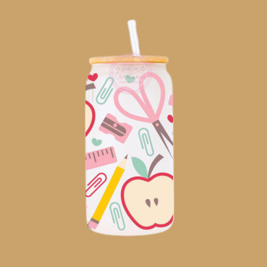 "Teacher’s Pet" Glass Tumbler