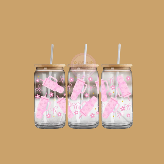 "Tumbler Girl Era" Glass Tumbler