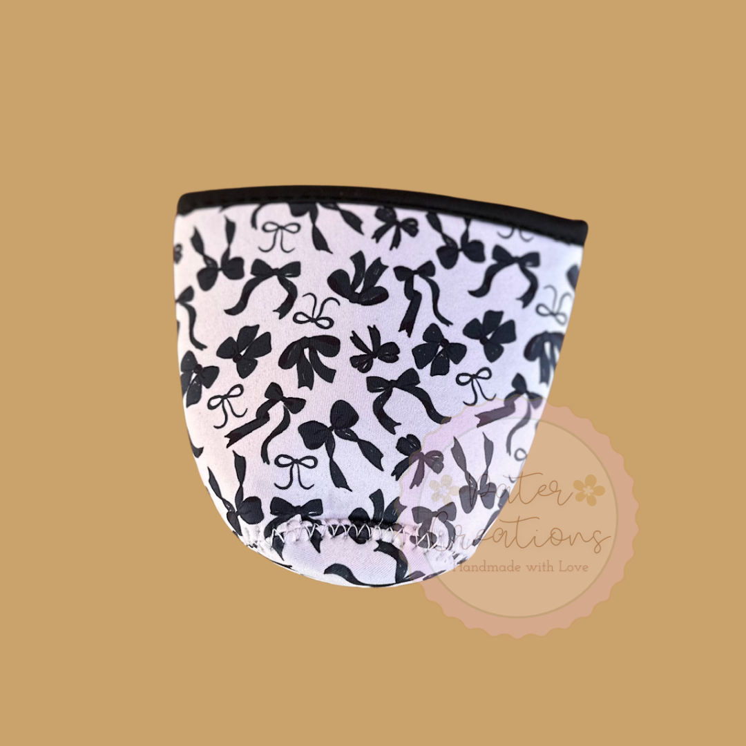 “Bow Babe” Coffee Koozie