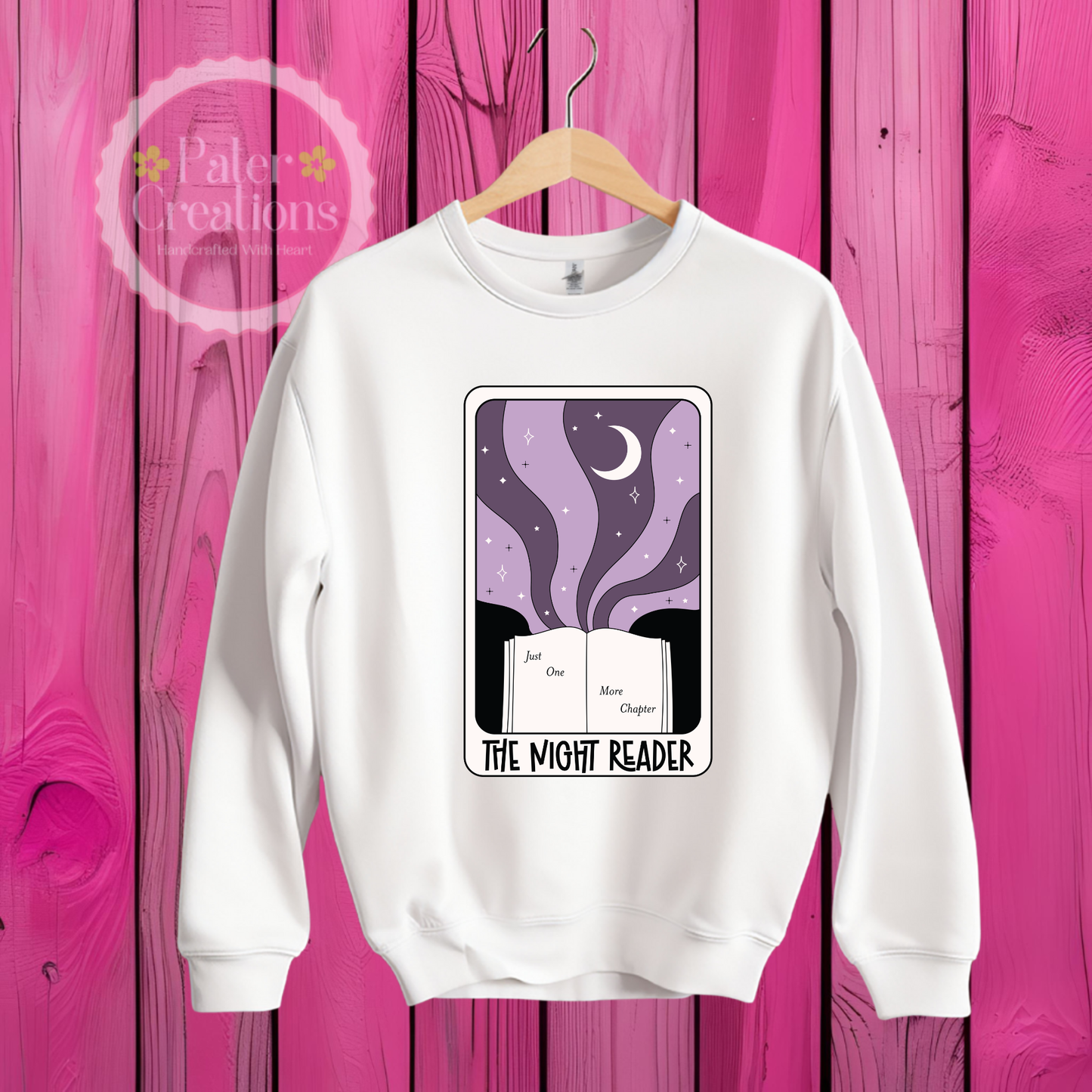 “The Night Reader” Tee-Sweater